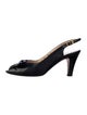 Salvatore Ferragamo Leather Slingback Pumps