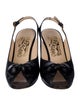 Salvatore Ferragamo Leather Slingback Pumps