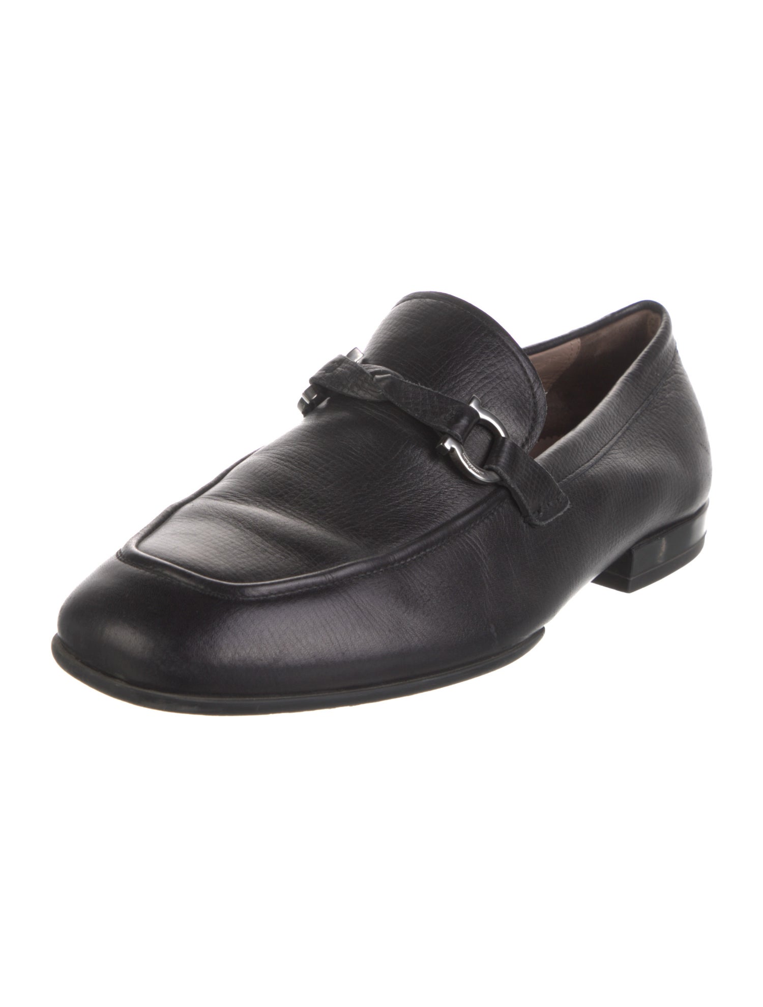 Salvatore Ferragamo Leather Dress Loafers