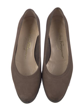 Salvatore Ferragamo Leather Flats