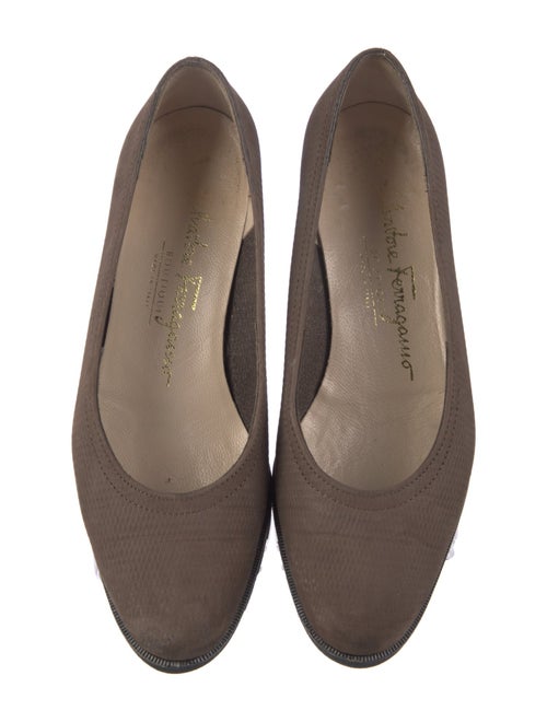 Salvatore Ferragamo Leather Flats