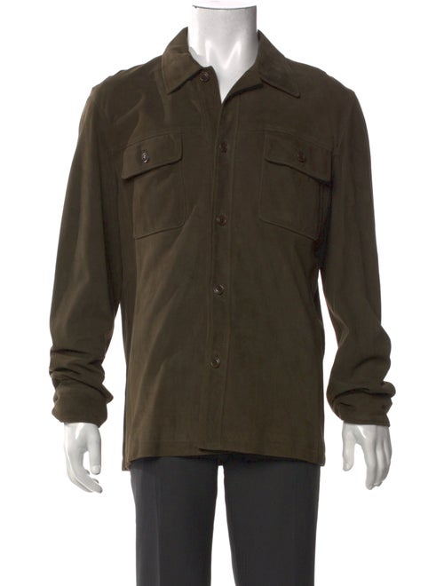 Salvatore Ferragamo Silk Long Sleeve Shirt