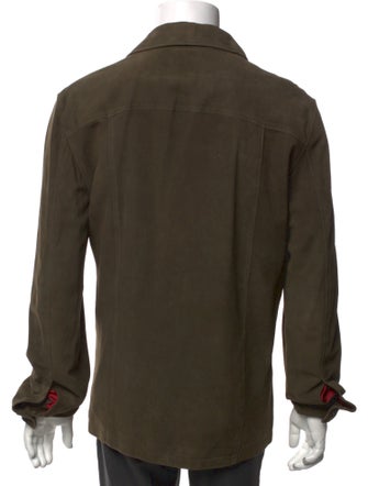 Salvatore Ferragamo Silk Long Sleeve Shirt