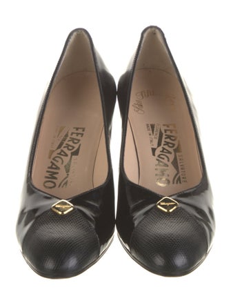 Salvatore Ferragamo Patent Leather Pumps