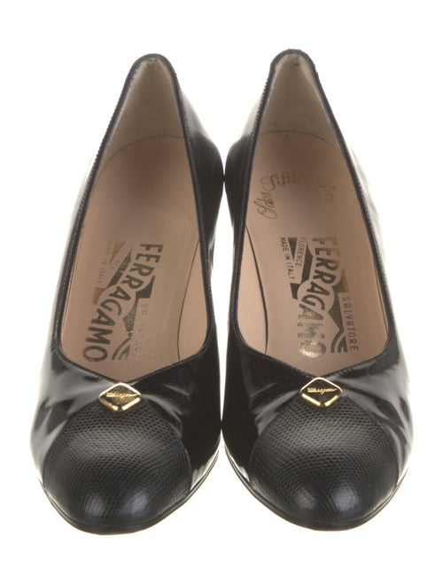 Salvatore Ferragamo Patent Leather Pumps
