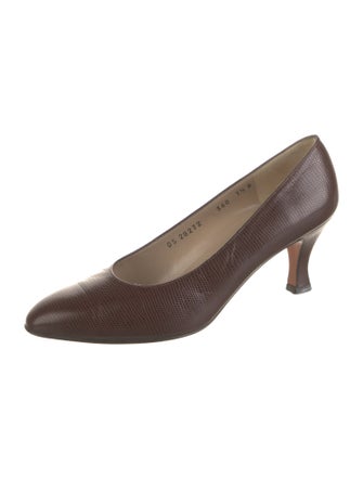 Salvatore Ferragamo Leather Pumps