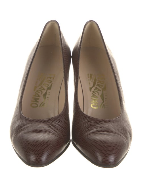 Salvatore Ferragamo Leather Pumps