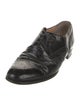 Salvatore Ferragamo Leather Lasercut Accents Brogues