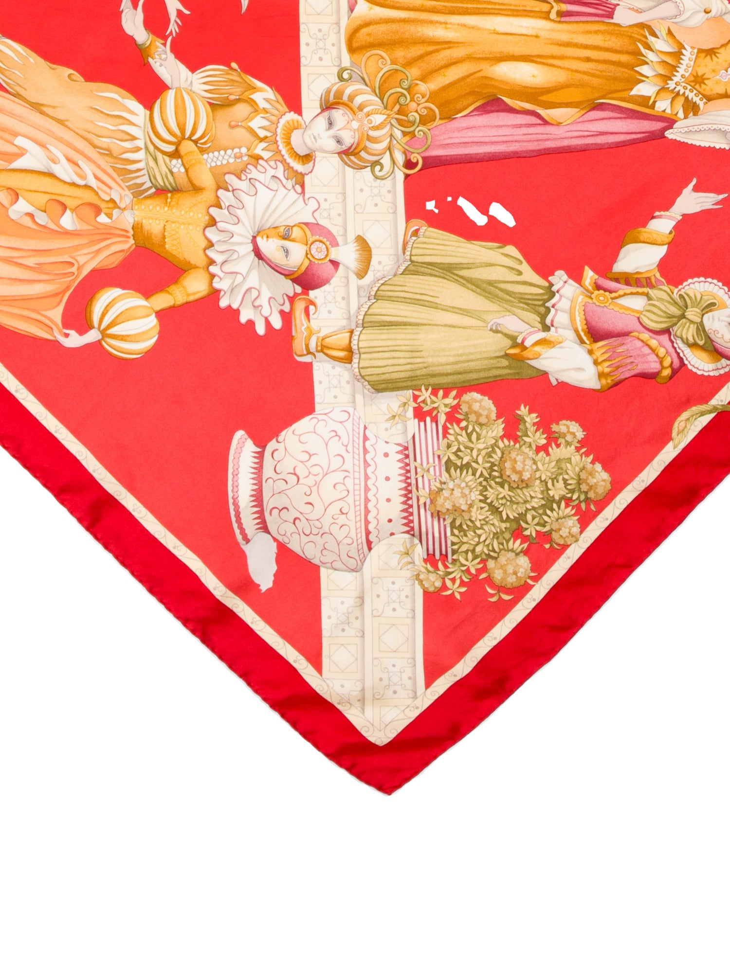 Salvatore Ferragamo Silk Printed Scarf