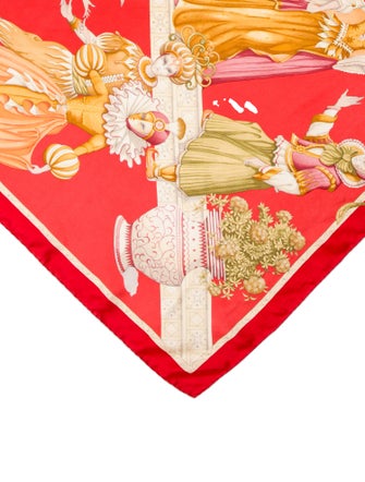 Salvatore Ferragamo Silk Printed Scarf