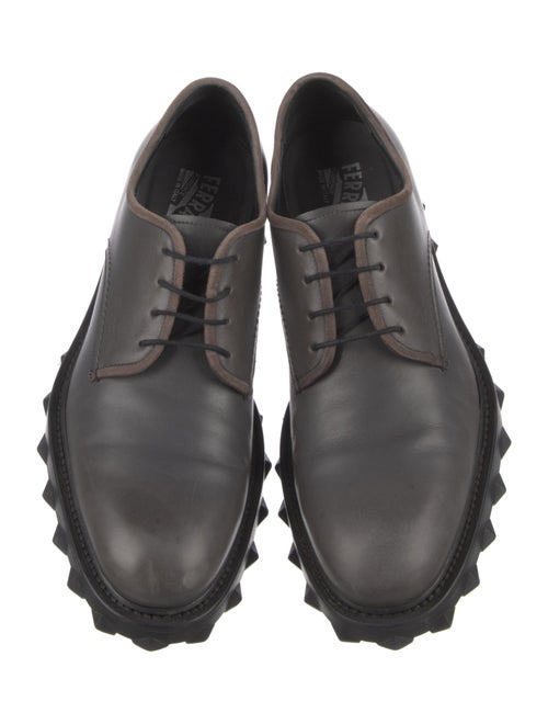 Salvatore Ferragamo Leather Derby Shoes