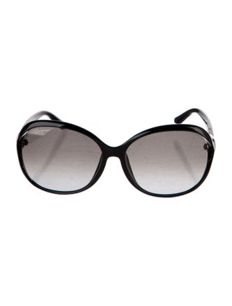 Salvatore Ferragamo Oversize Gradient Sunglasses