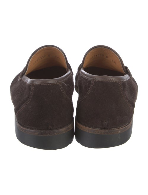 Salvatore Ferragamo Suede Dress Loafers