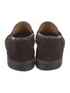 Salvatore Ferragamo Suede Dress Loafers