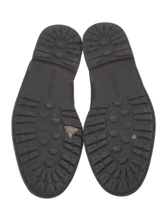 Salvatore Ferragamo Suede Dress Loafers