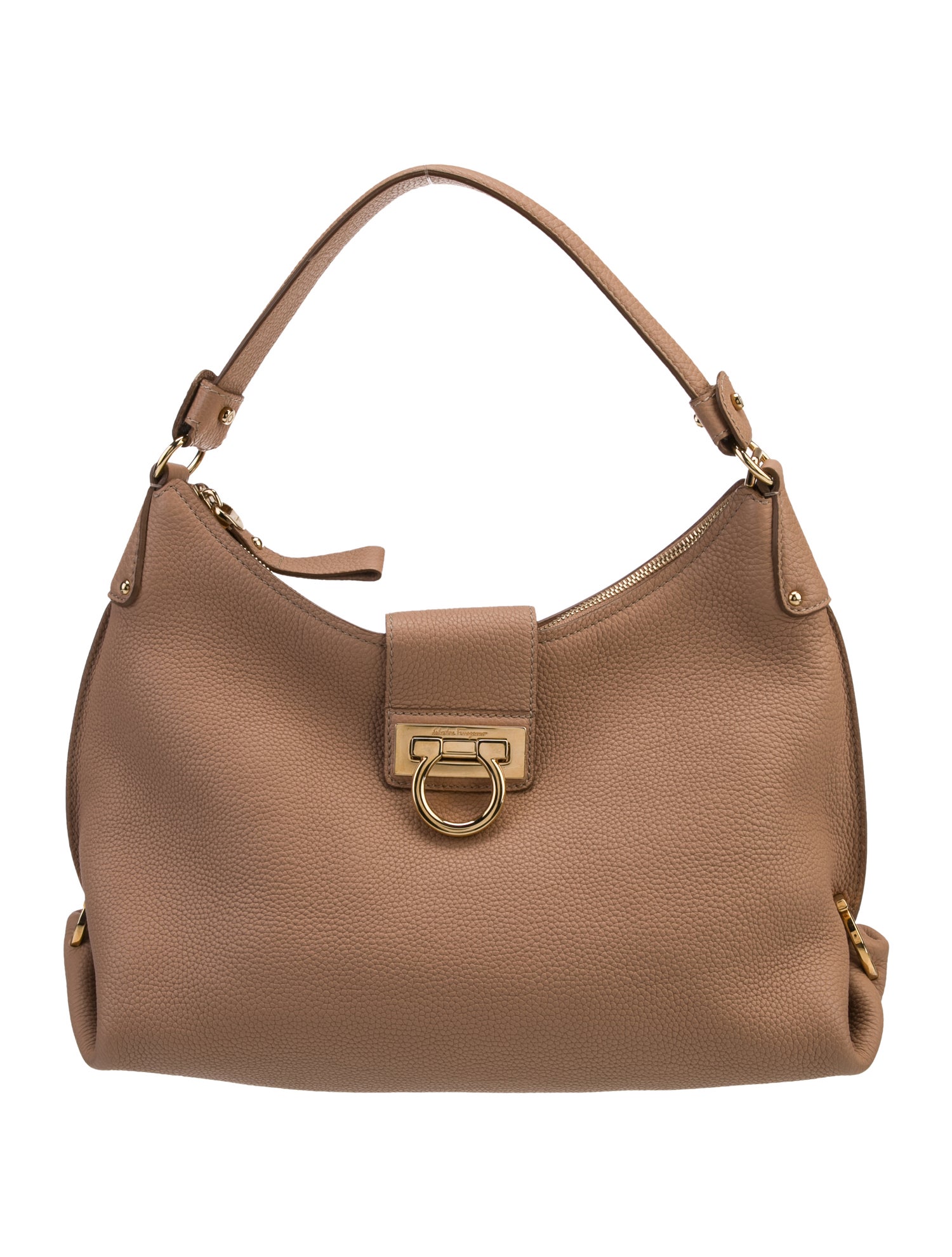 Salvatore Ferragamo Leather Hobo