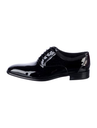 Salvatore Ferragamo Patent Leather Oxfords