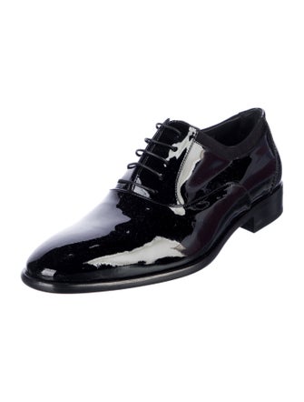 Salvatore Ferragamo Patent Leather Oxfords