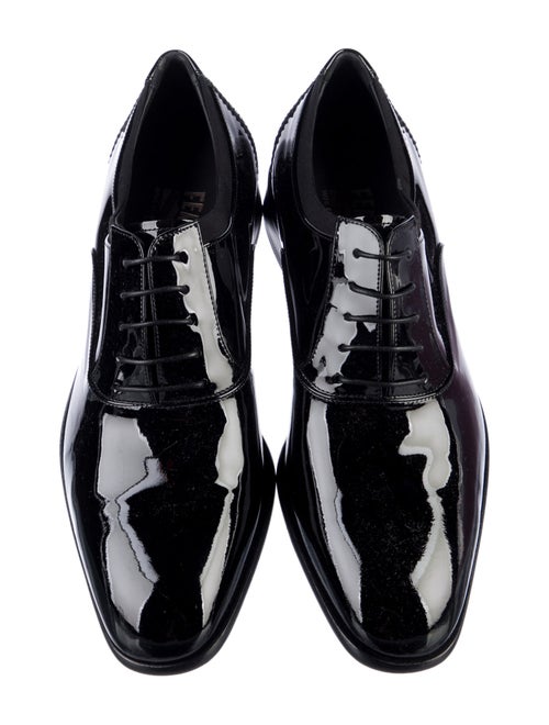 Salvatore Ferragamo Patent Leather Oxfords
