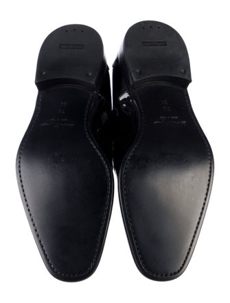 Salvatore Ferragamo Patent Leather Oxfords