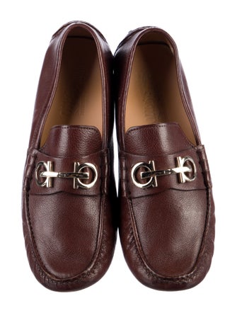 Salvatore Ferragamo Leather Drivers