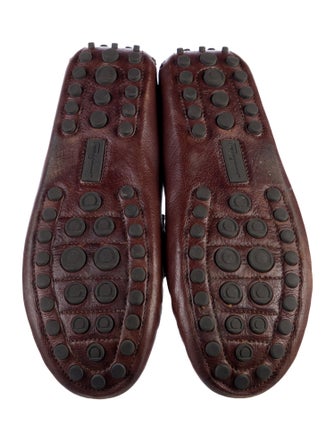 Salvatore Ferragamo Leather Drivers