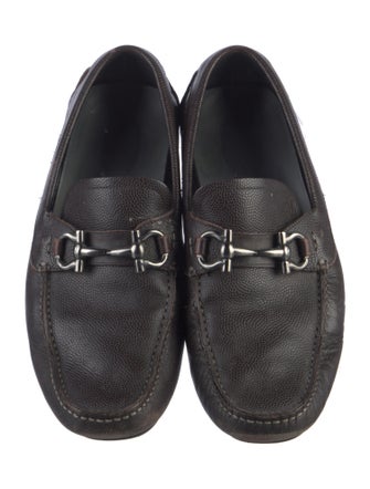 Salvatore Ferragamo Leather Drivers
