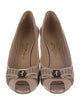 Salvatore Ferragamo Vara Bow Accent Leather Pumps