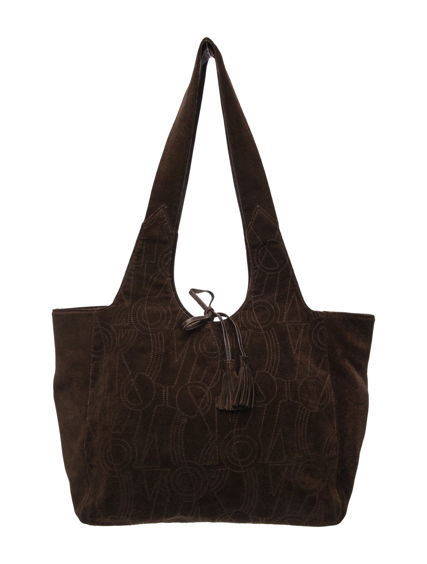 Salvatore Ferragamo Suede Tote