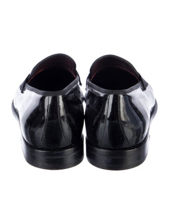 Salvatore Ferragamo Patent Leather Dress Loafers
