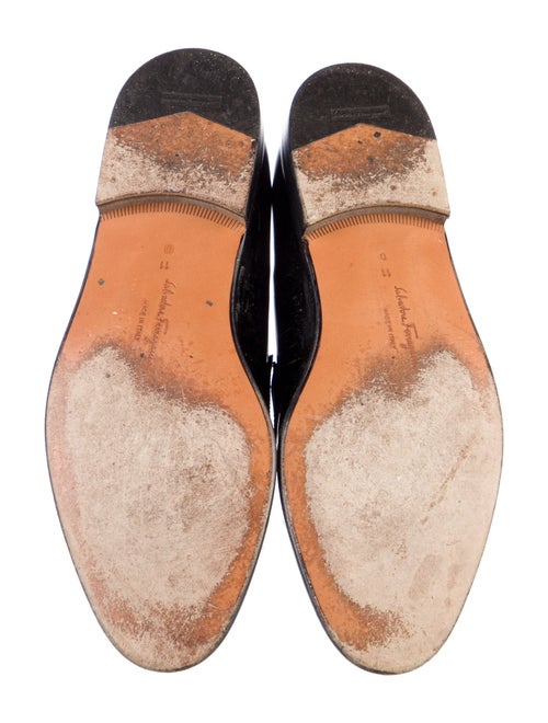 Salvatore Ferragamo Patent Leather Dress Loafers