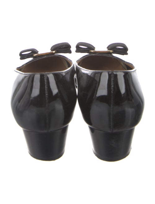 Salvatore Ferragamo Vara Bow Accent Patent Leather Pumps