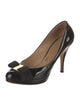 Salvatore Ferragamo Vara Bow Accent Patent Leather Pumps