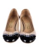 Salvatore Ferragamo Vara Bow Accent Leather Pumps