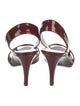 Salvatore Ferragamo Patent Leather Slingback Sandals