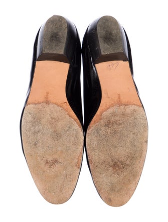 Salvatore Ferragamo Vara Bow Accent Patent Leather Flats