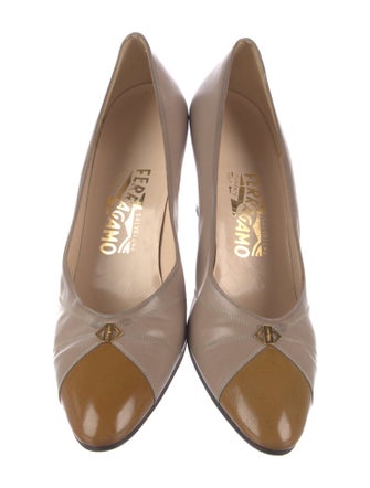 Salvatore Ferragamo Leather Pumps