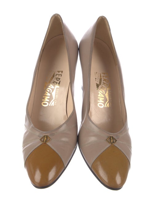Salvatore Ferragamo Leather Pumps