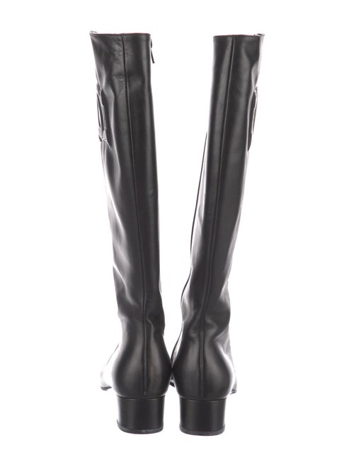 Salvatore Ferragamo Leather Riding Boots