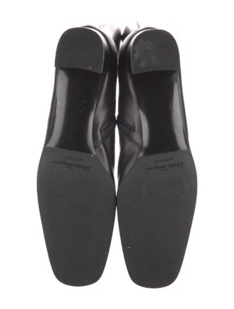 Salvatore Ferragamo Leather Riding Boots