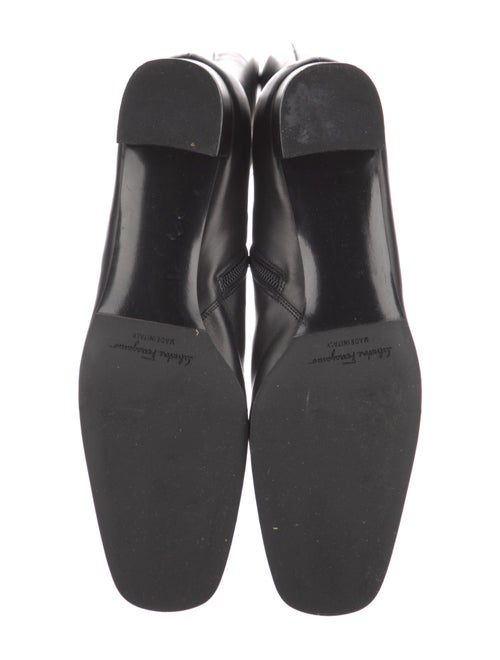Salvatore Ferragamo Leather Riding Boots