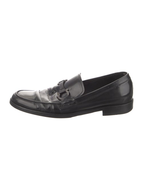 Salvatore Ferragamo Patent Leather Dress Loafers