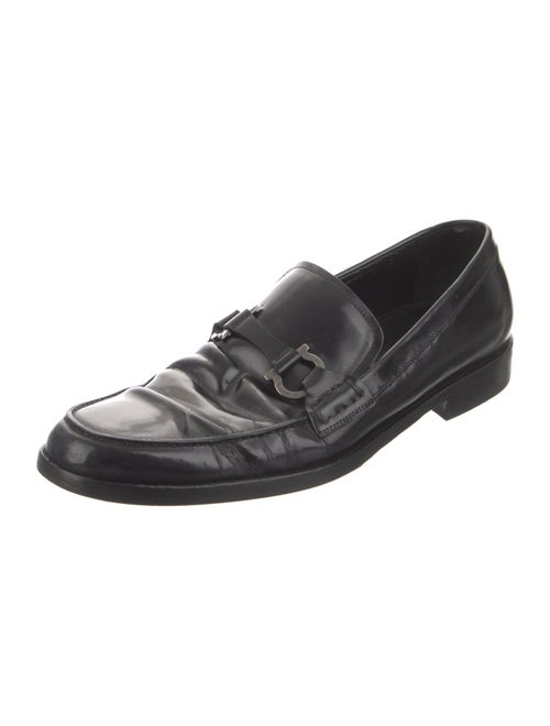 Salvatore Ferragamo Patent Leather Dress Loafers
