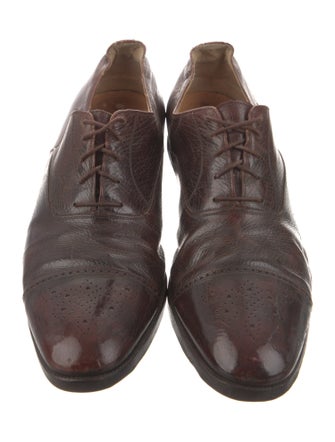 Salvatore Ferragamo Leather Oxfords