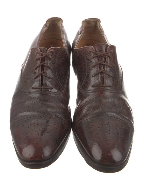 Salvatore Ferragamo Leather Oxfords