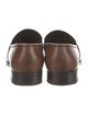 Salvatore Ferragamo Gancio Logo Leather Dress Loafers
