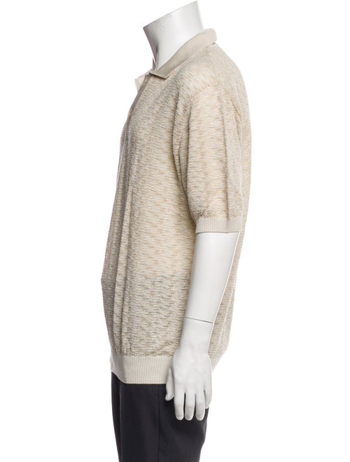 Salvatore Ferragamo Collar Short Sleeve Polo Shirt