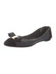 Salvatore Ferragamo Straw Flats