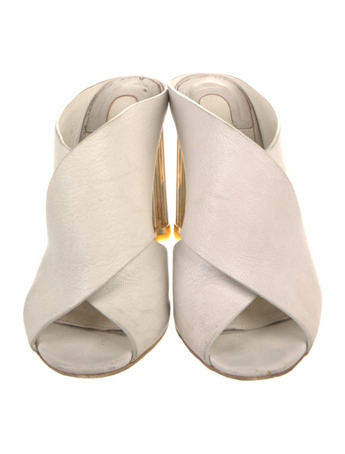 Salvatore Ferragamo Leather Mules