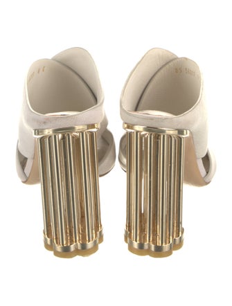 Salvatore Ferragamo Leather Mules